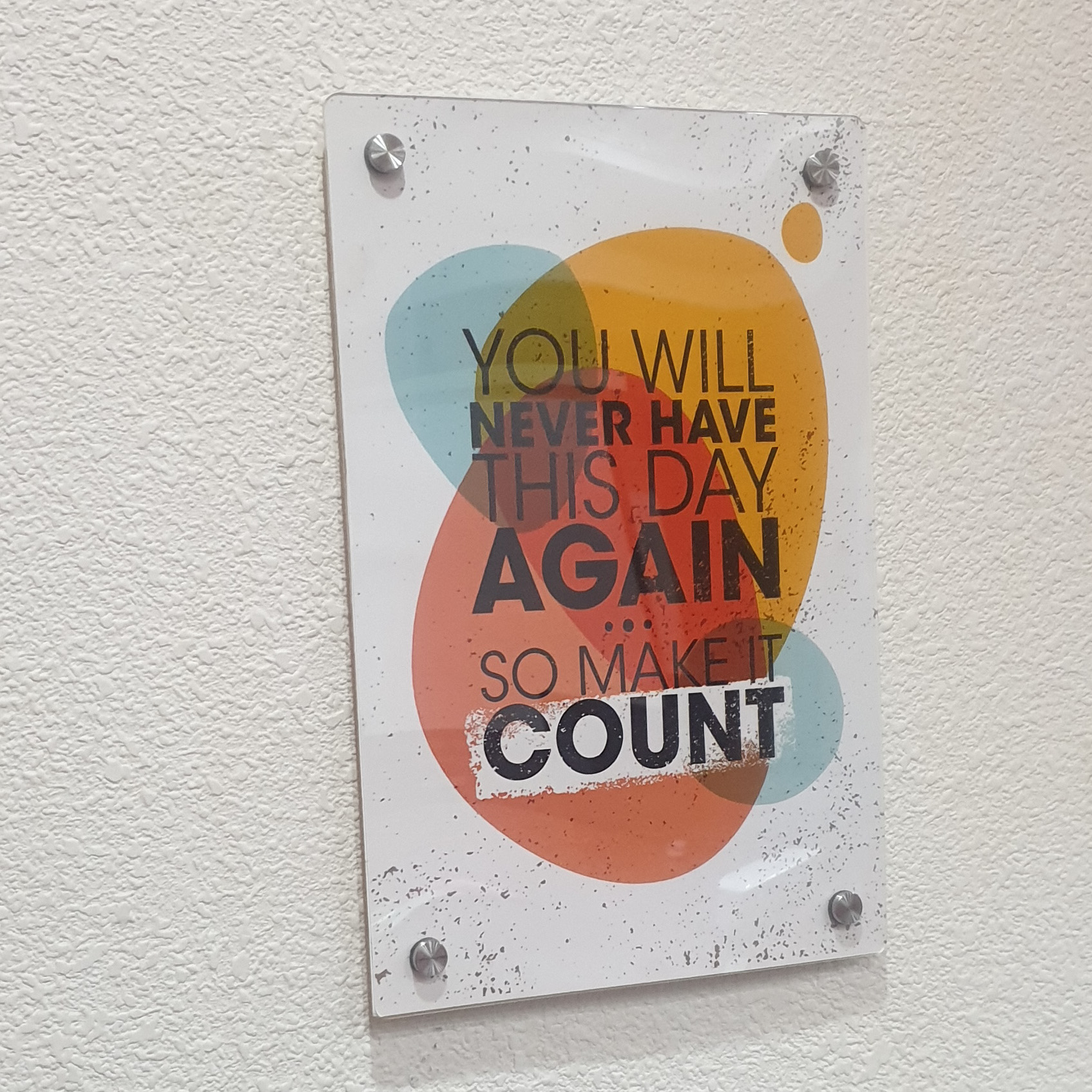 Motivational Acrylic Display